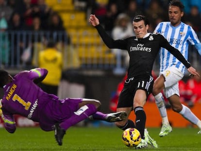 Bale marca el segundo gol del Madrid.