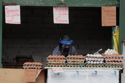 mercado mayorista en Quito, Ecuador