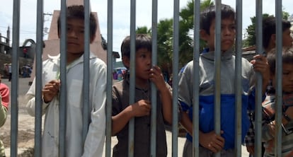 Niños de Nueva Jerusalén.