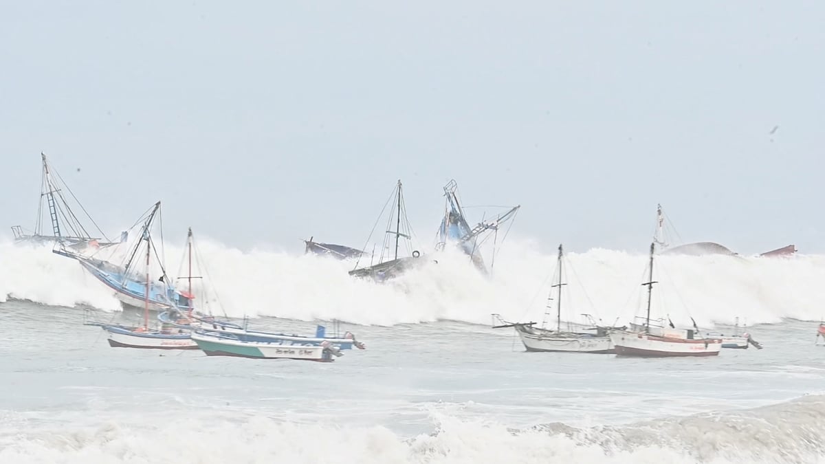 Maretazo en Perú causa estragos en costas y deja a pescadores en crisis