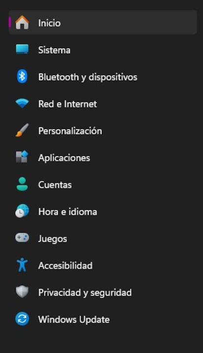 Cuentas en Windows 11