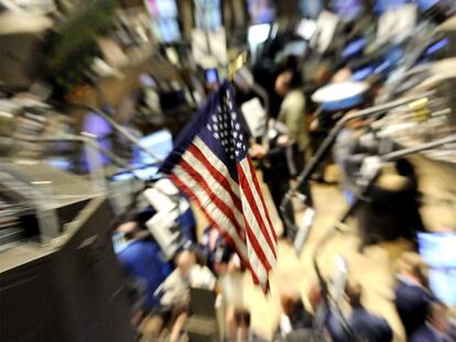 La Bolsa de Nueva York al inicio de una jornada bursátil.