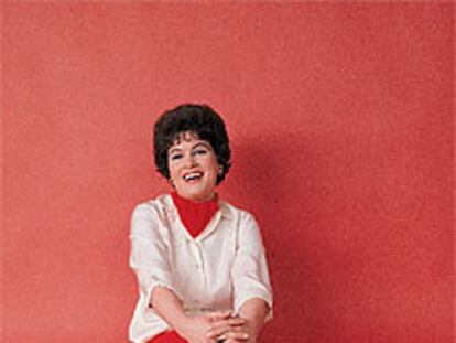 La artista 'country' Patsy Cline (1932-1963).