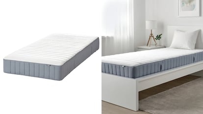 Ofertas colchón y canapé Ikea, dormitorio, mejor precio, descuentos especiales, combinación colchón y canapé, renovar dormitorio, diferentes medidas de cama