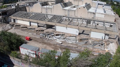 El edificio Clesa de Madrid, obra de Alejandro de la Sota.

Obras de la nave de Clesa
 

Foto: Inma Flores