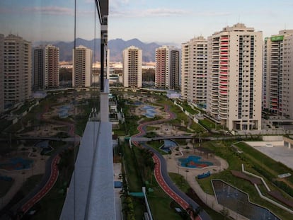 Vista geral da Vila Olímpica, na Barra da Tijuca.