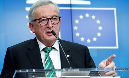 El presidente de la Comisión Europea (CE), Jean-Claude Juncker.