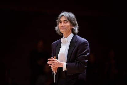 Kent Nagano, en un concierto en Montreal con la Orquesta Sinfónica de Montreal en 2018.