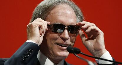 Bill Gross, cofundador de Pimco, durnate una conferencia en Chicago.