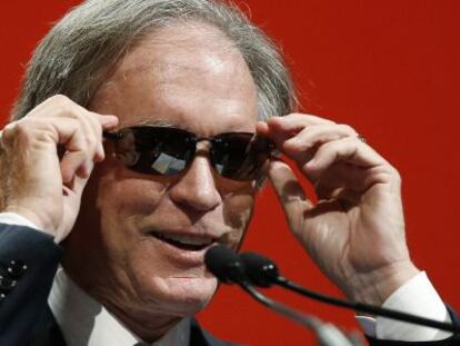 Bill Gross, cofundador de Pimco, durnate una conferencia en Chicago. 