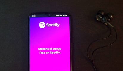 Spotify para móviles.