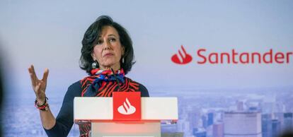 Ana Botín, presidenta de Banco Santander.