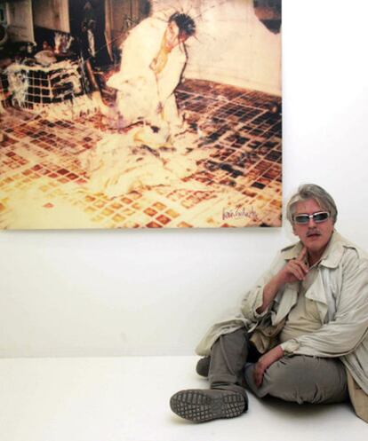 Iván Zulueta en una exposición sobre su obra en 2005.