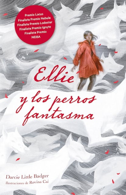 Portada de 'Ellie y los perros fantasma', de Darcie Little Badger. Ilustraciones Rovina Cai. EDITORIAL DUOMO EDICIONES