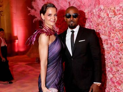 Katie Holmes y Jamie Foxx.