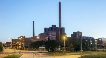 La planta de carbón de la compañía Helen en Salmisaari (Finlandia).