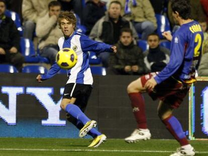 Femen&iacute;a, en un partido con el H&eacute;rcules. 