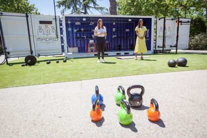 Proyecto Cubo Gym, en Madrid.