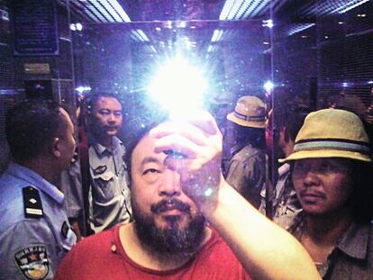 ‘Illumination’ (2009), um autorretrato que faz parte da exposição do Mucem, em Marselha.