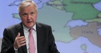 El vicepresidente de la Comisi&oacute;n Europea, Olli Rehn