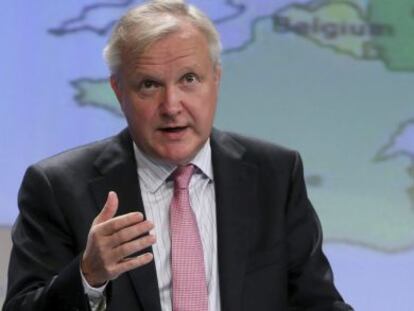 El vicepresidente de la Comisi&oacute;n Europea, Olli Rehn