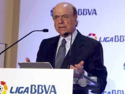 El presidente del BBVA, Francisco González. EFE/Archivo