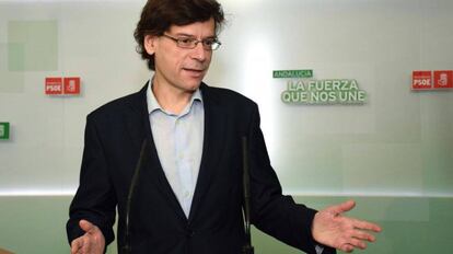 El diputado andaluz del PSOE Carmelo Gómez.