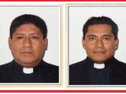 Imagen de los sacerdotes asesinados en Poza Rica