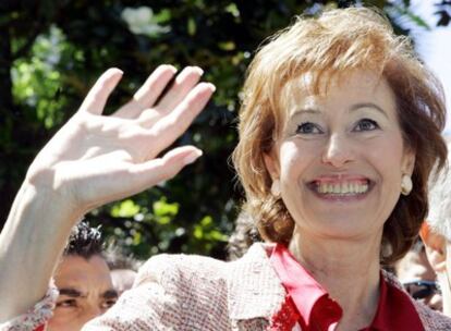 La alcaldesa de Milán, Letizia Moratti.