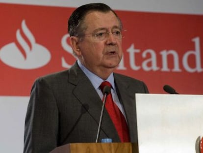 El consejero delegado de Santander, Alfredo S&aacute;enz.