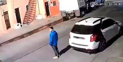 Captura de un video difundido en redes sociales, donde aparece Kevin, el presunto responsable del feminicidio de Karla.