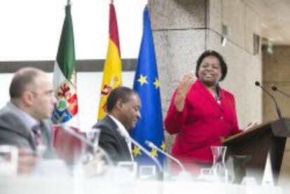 Filomena Malelane, consejera comercial de la Embajada de Mozambique en Lisboa.