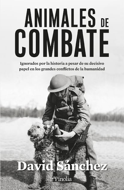 Portada del libro 'Animales de guerra'.