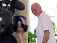 Gianni Infantino en Barranquilla, Colombia, el 24 de febrero de 2026.