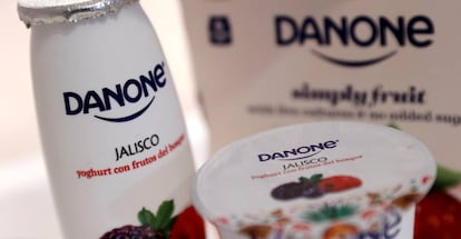 Yogures Jalisco de Danone.