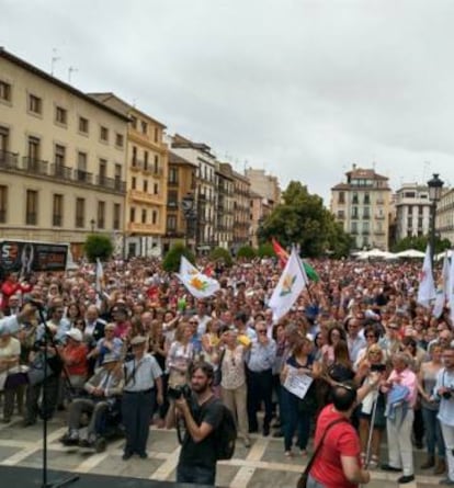 Manifestaci&oacute;n en Granada.