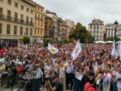 Manifestaci&oacute;n en Granada.