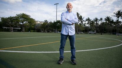 Luis Fernández, en Key Biscayne, Florida.