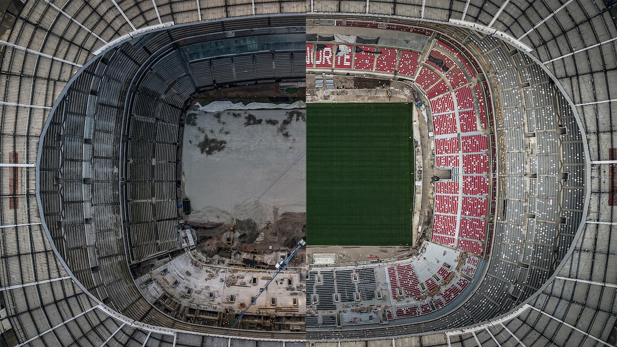El Estadio Azteca cambia (poco) sin tocar el alma