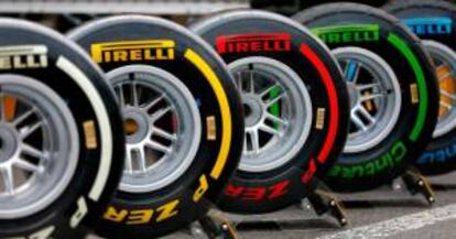 Neumáticos de Pirelli. EFE/Archivo