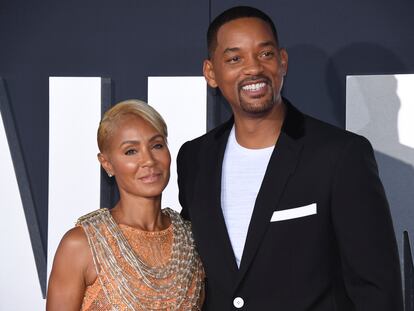 Jada Pinkett Smith y Will Smith, en octubre de 2020 en la premiere of 'Gemini Man' en Los Angeles.