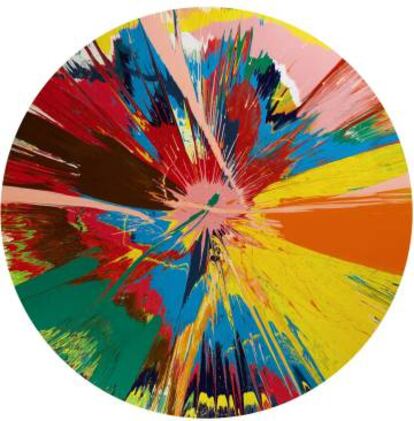 Obra de Damien Hirst perteneciente a la colección de Bowie y valorada en 300.000 euros.