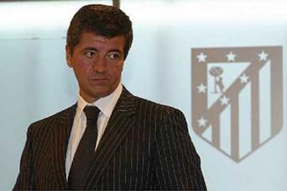 El consejero delegado del Atlético de Madrid, Miguel Angel Gil Marín.