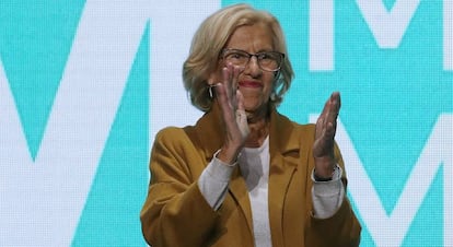 Manuela Carmena, ganadora de las municipales en Madrid