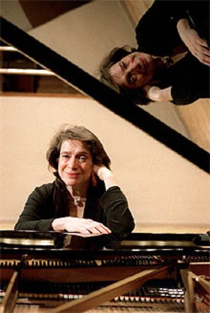 Elisabeth Leonskaja, en el Auditorio Nacional de Madrid.