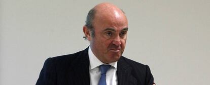 Luis de Guindos, ministro de Economía.