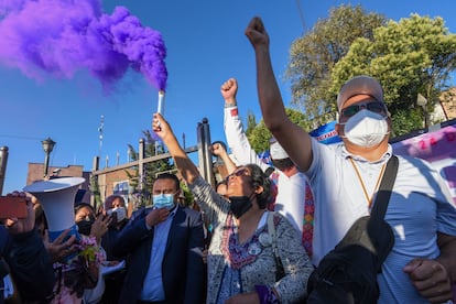 Lorena Gutiérrez y Jesús Quintana, padres de Fátima Quintana, celebran la sentencia