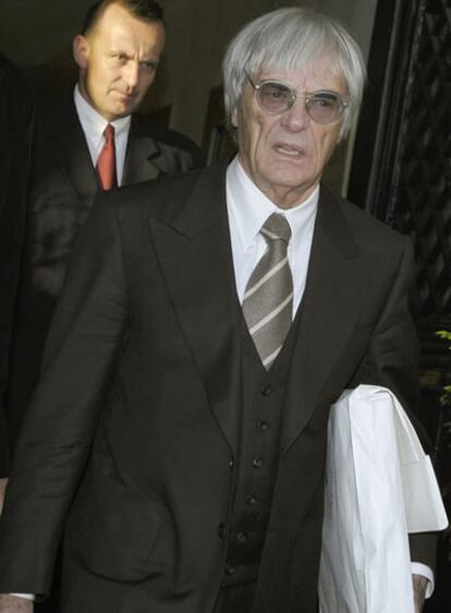 Bernie Ecclestone, máximo mandatario de la Fórmula Uno