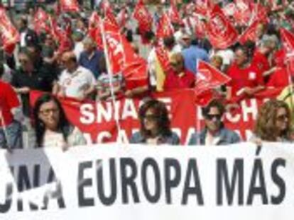 Movilizaci&oacute;n europea por el empleo y la seguridad social.