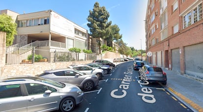 Zona de Mataró donde tres menores dieron una paliza a un chico de 13 años. Google maps